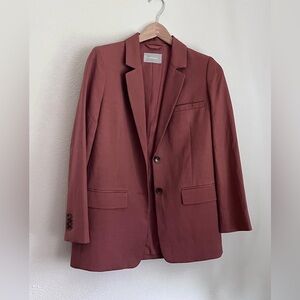 Everlane Terracotta Oversized Blazer